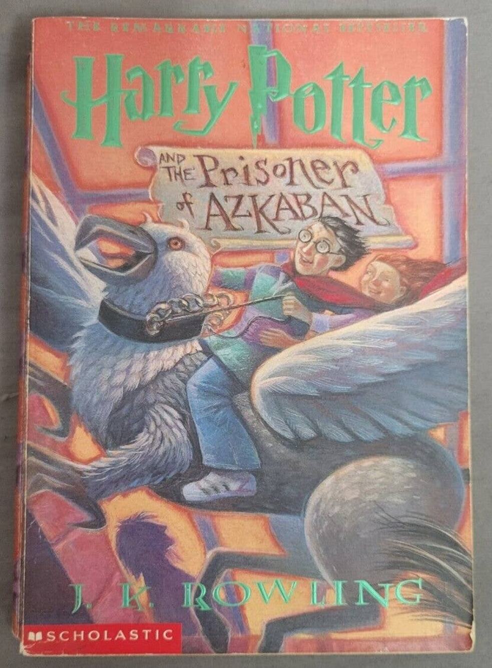 Harry Potter and the Prisoner of Azkaban J. K. Rowling Book Paperback